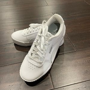 Puma all white sneakers, brand new never worn